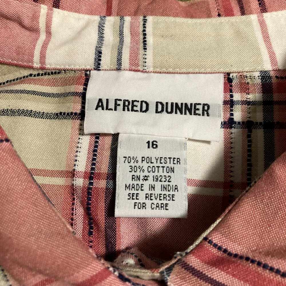 NWOT Vintage Alfred Dunner Top Blouse Size 16 - Picture 10 of 11